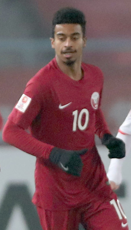 Akram Afif football photo