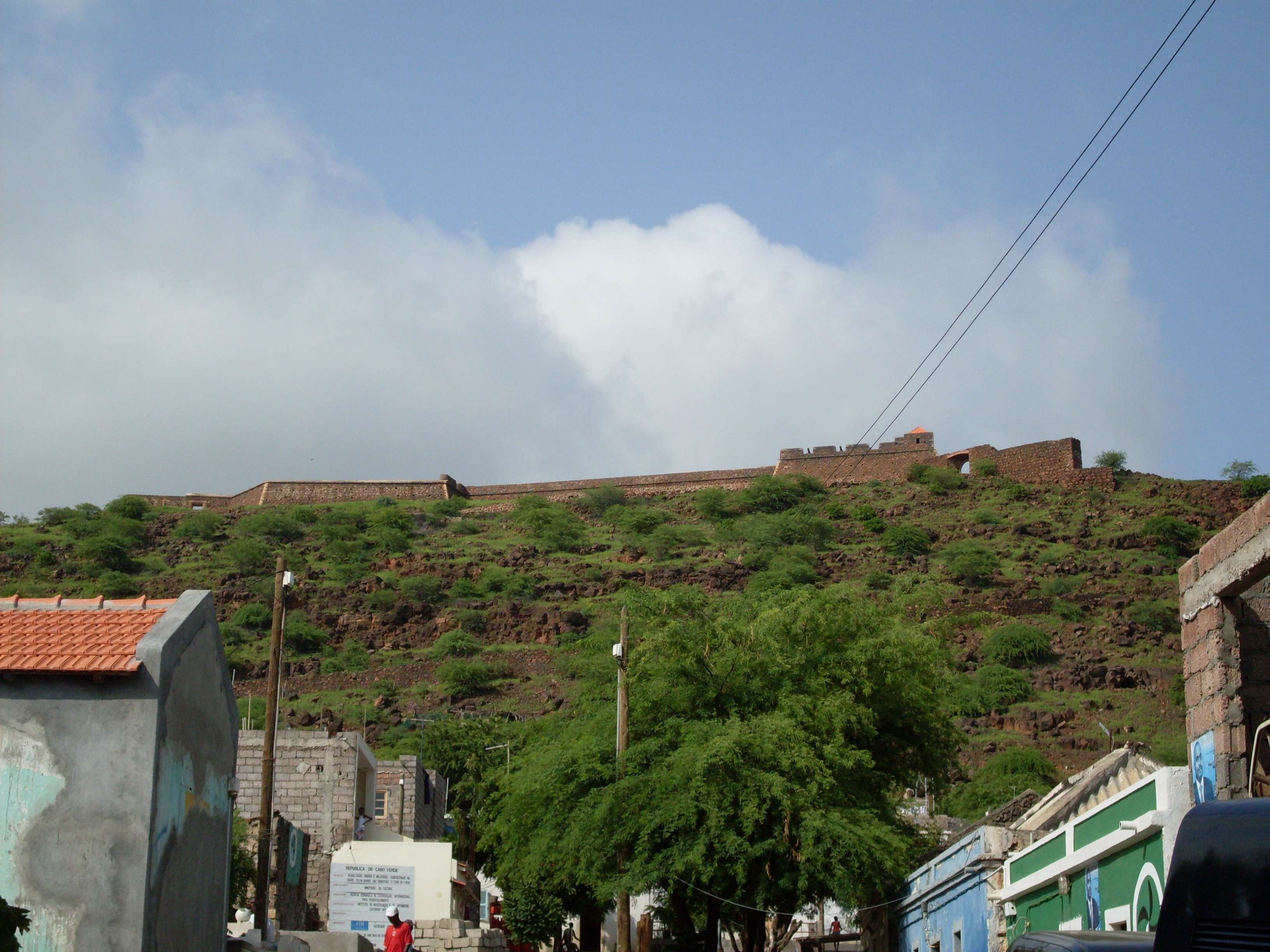 Cidade Velha, market roads, mountains, and Tarrafal route image
