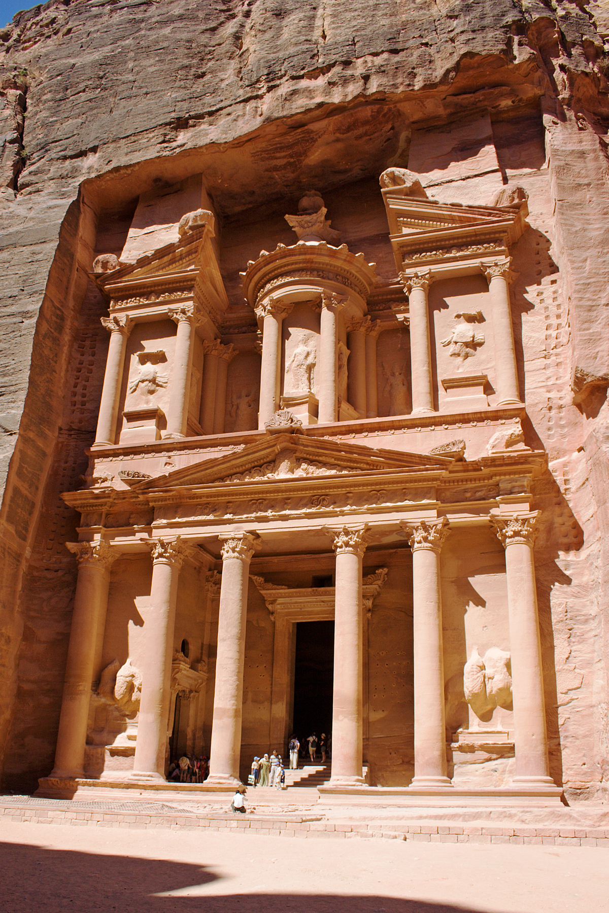 Petra at first light route image